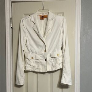 Tory Burch white jacket